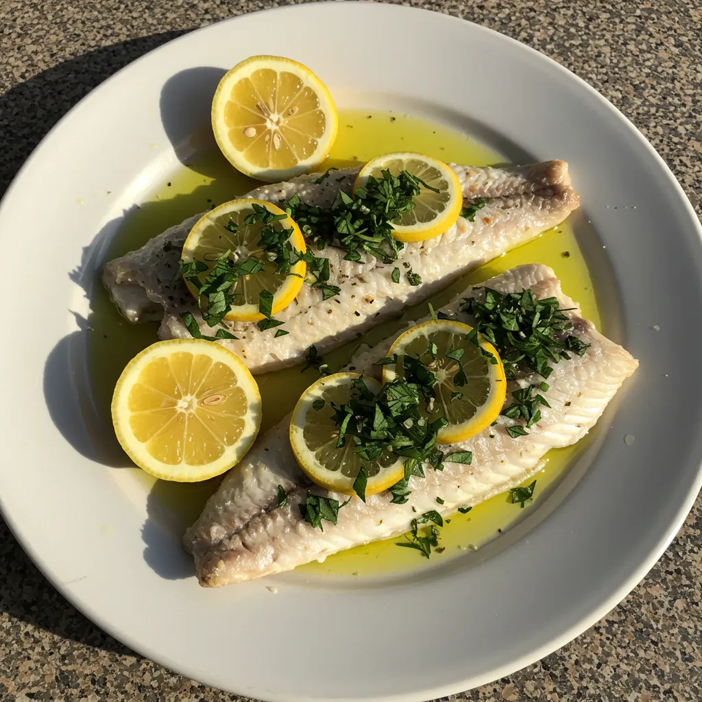 Mediterranean Baked Fish with Herbs and Lemon: A Quick & Flavorful Weeknight Masterpiece